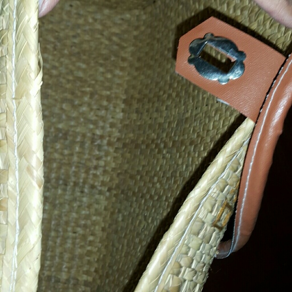 Vintage Mexican wicker hand bag - Picture 4 of 4